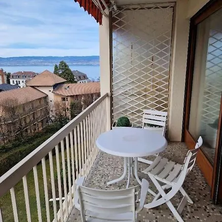 Au Beau Voyage A 2 Pas Des Thermes Thonon-les-Bains Exterior photo